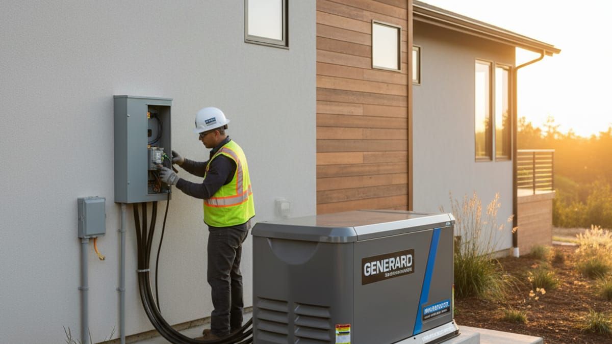 Whole-Home Generator Installation