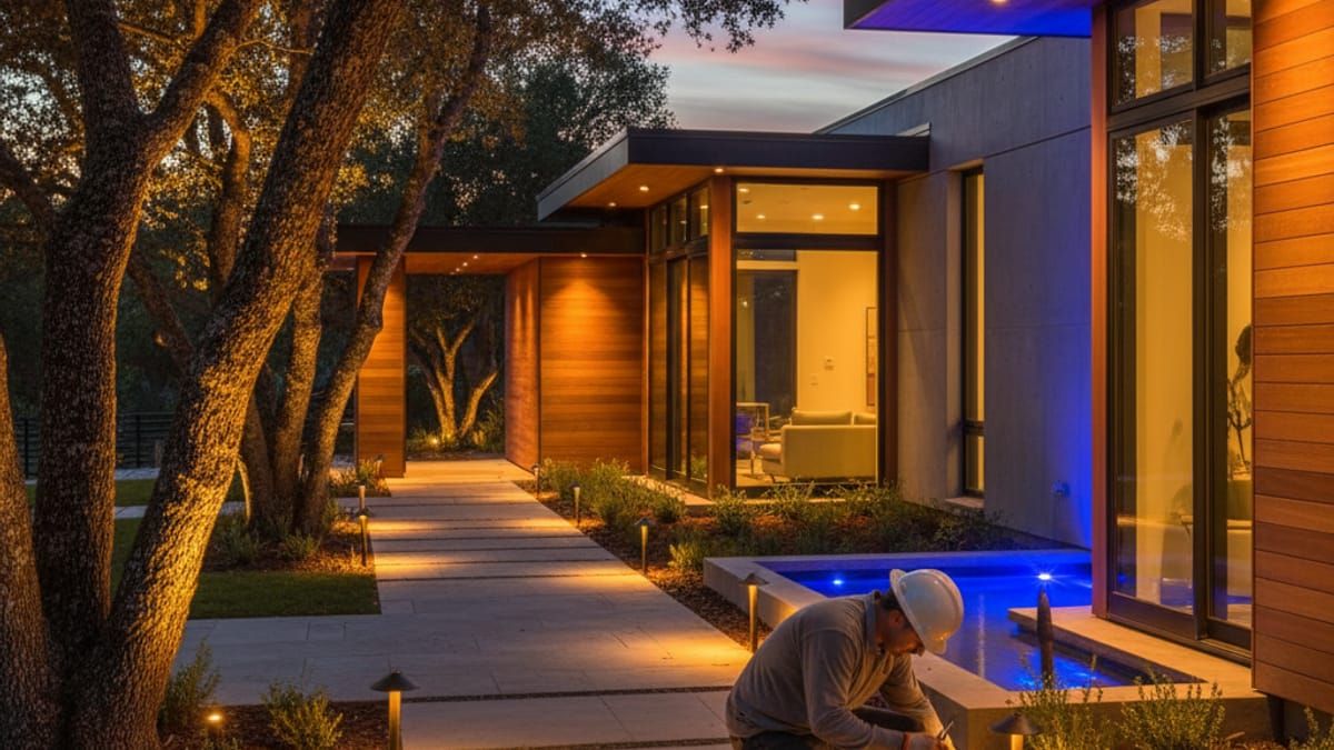 Professional Outdoor Lighting Installation